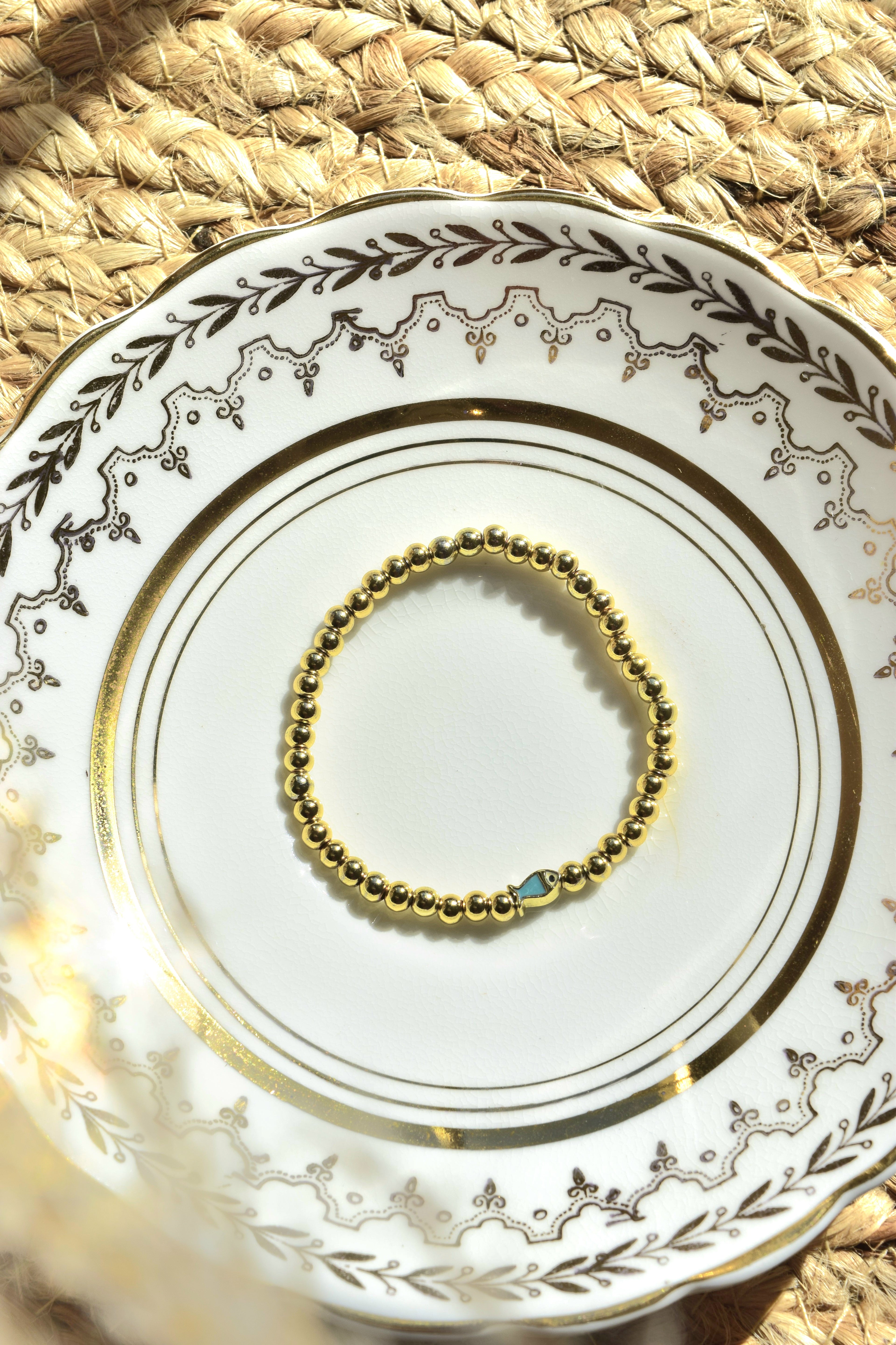 18k gold filled- Fishers of Men Bracelet