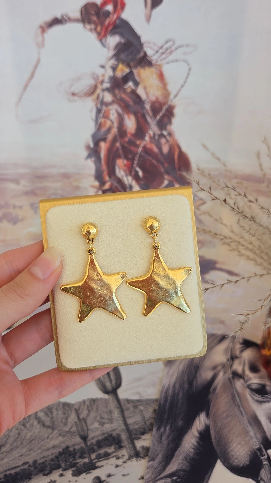 Shoot for the Stars Studded Dangles🌟
