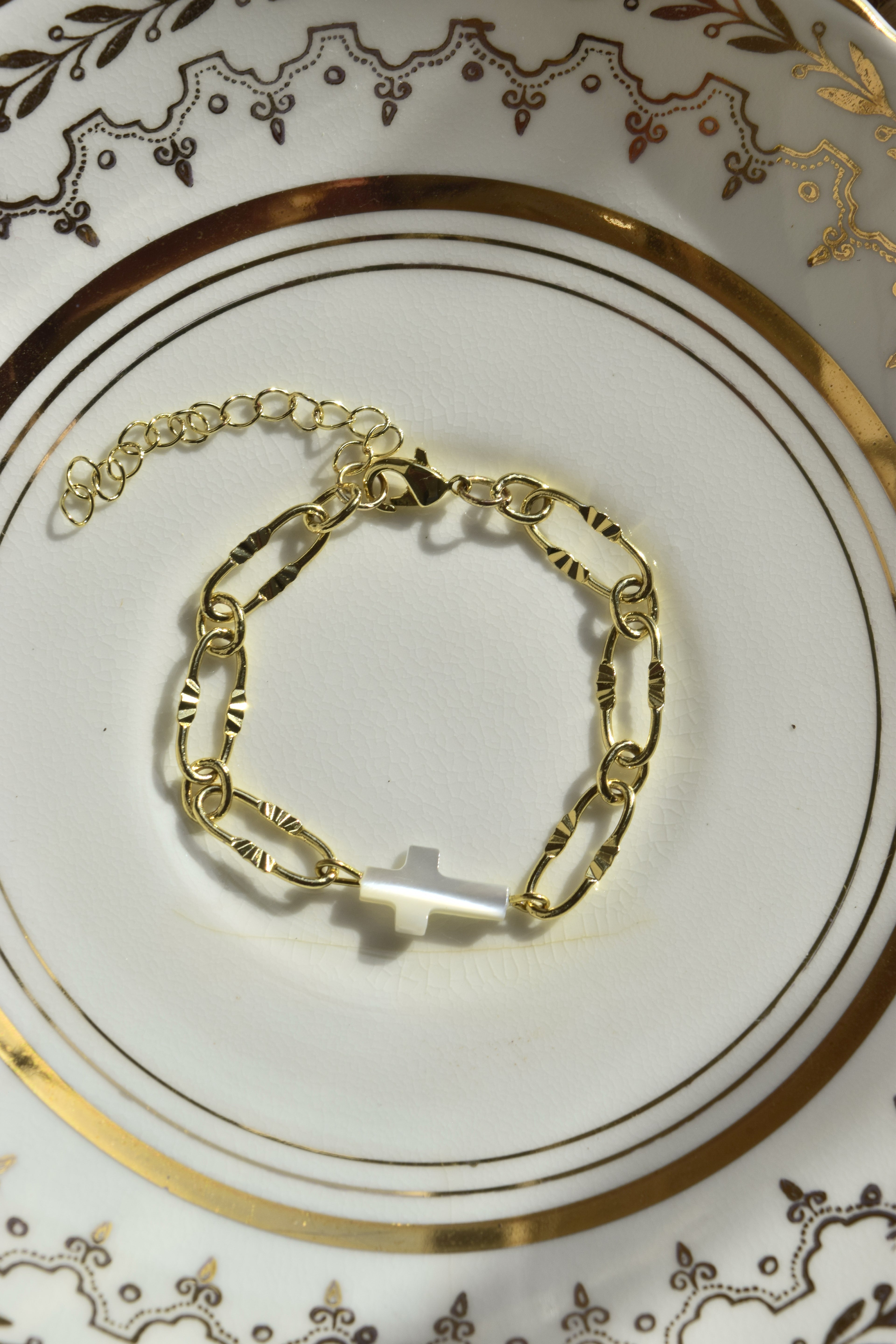 By His Grace bracelet in gold