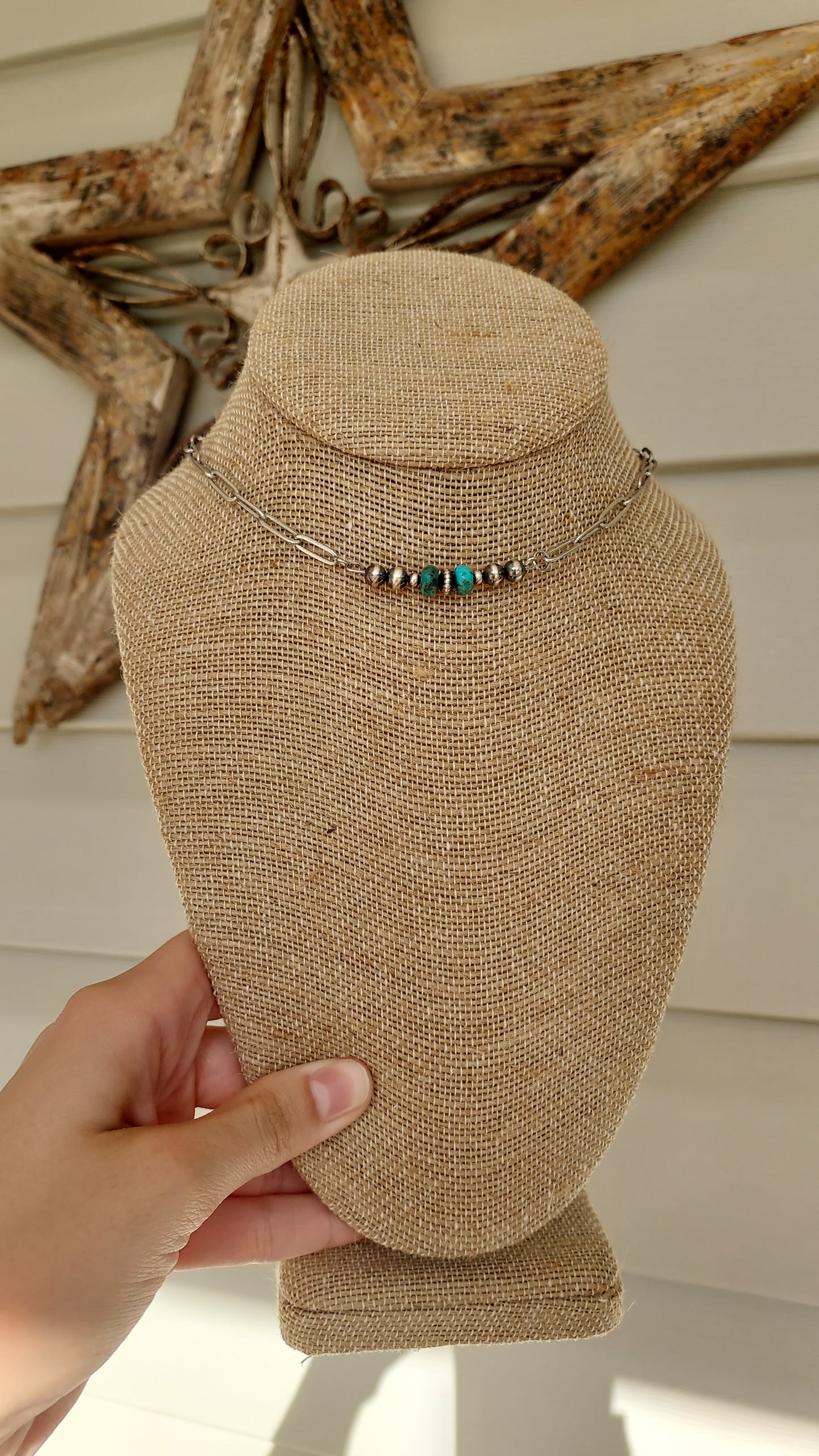 Out in the middle necklace