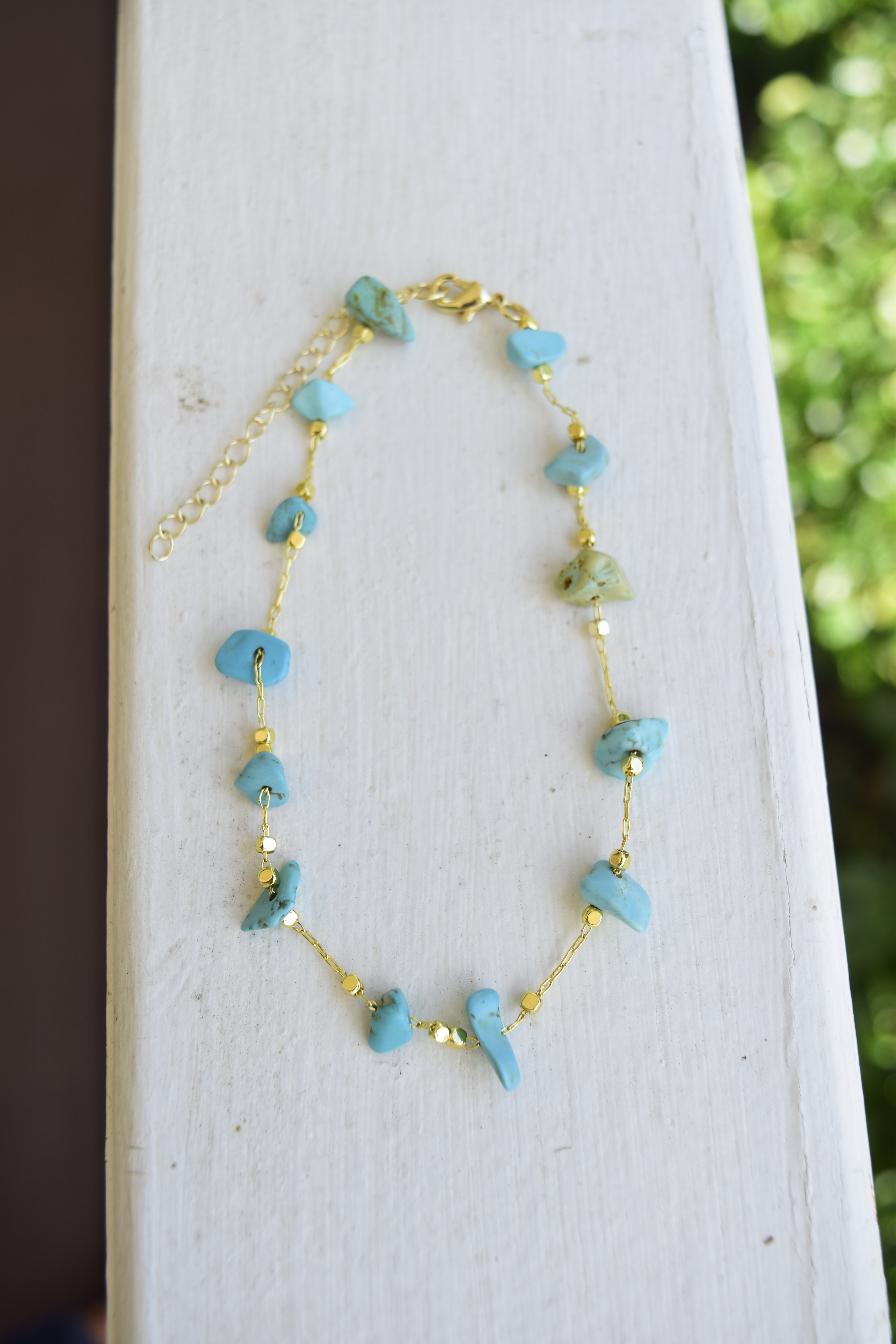 Golden Coast anklet