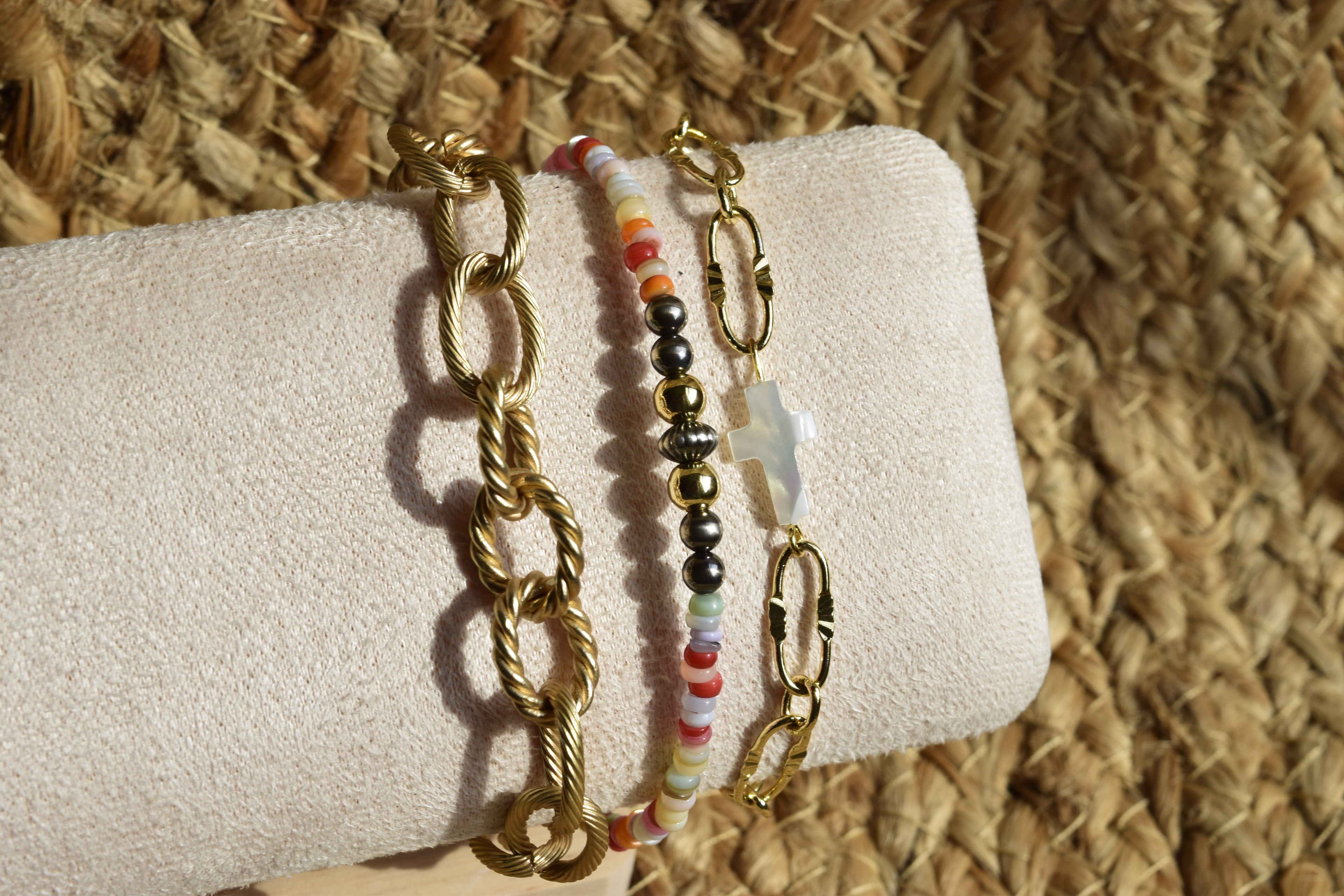 By His Grace bracelet in gold