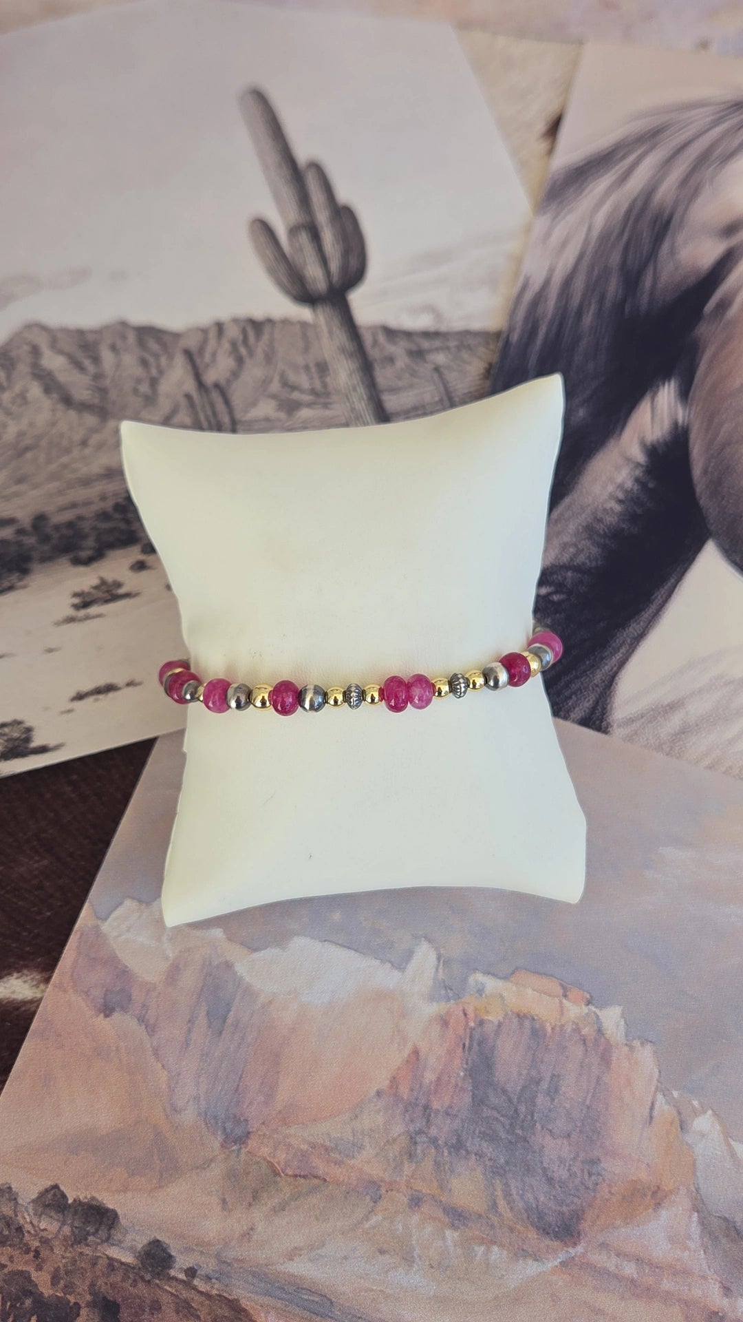 Mixed Metals & Gemstone Bracelets