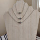 Dainty cross choker